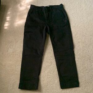 Everlane slim leg crop regular in washed black